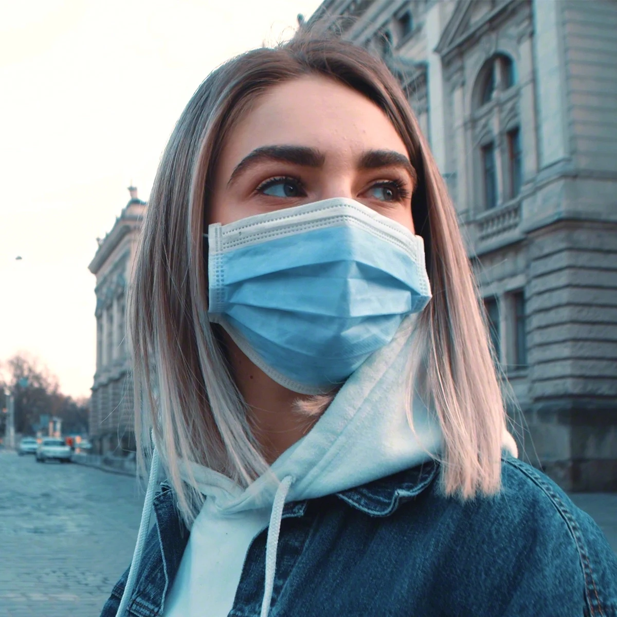 Disposable Blue Face Mask for Daily Use 1