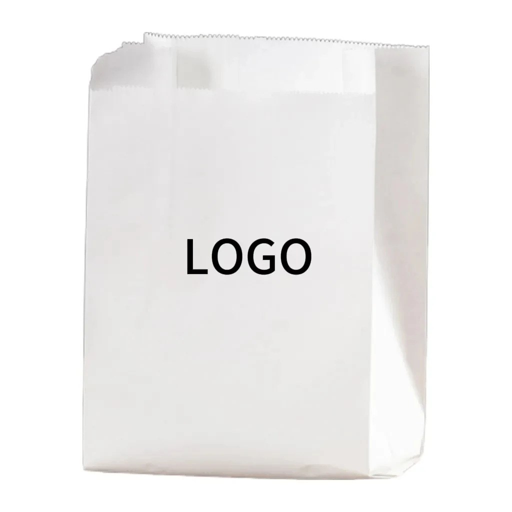 8.85"Coated hamburger fries paper bag 1