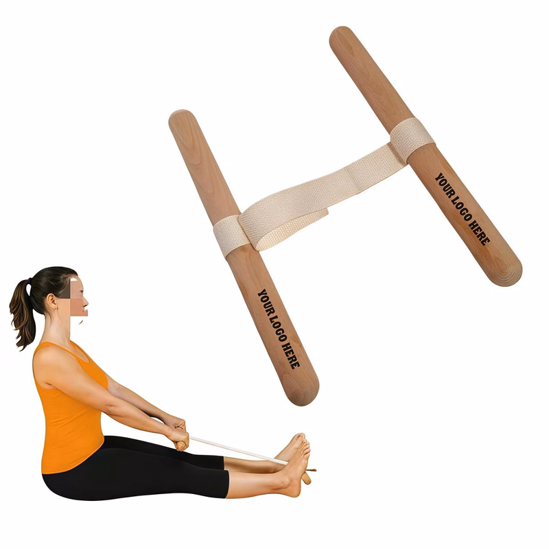 Wooden Calf Ankle Stretch Wedge Trainer