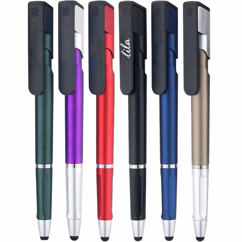 3 in 1 Phone Stand Stylus Ballpoint Pen