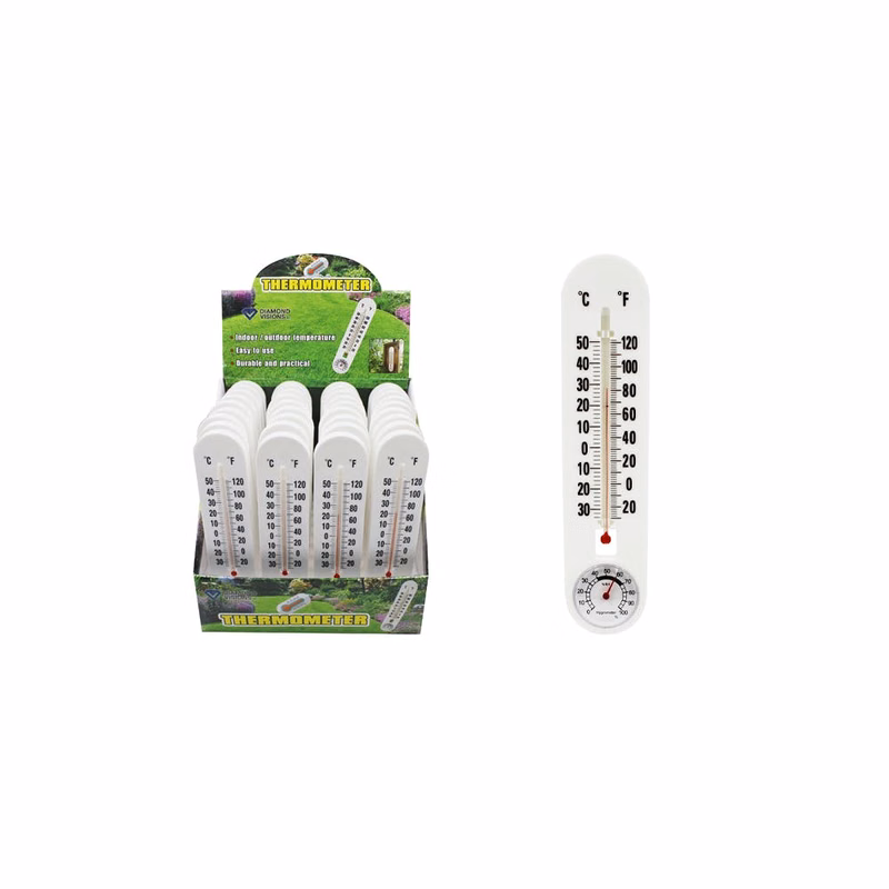 Thermometers With Hygrometer 9.5"