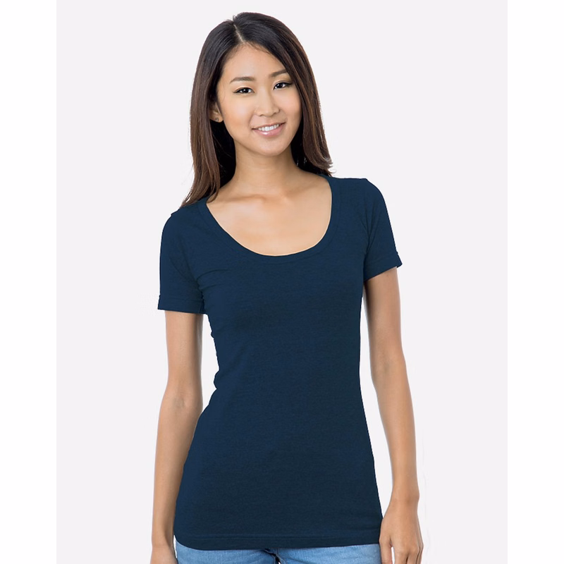 Women's USA-Made Scoop Neck T-Shirt - 3405