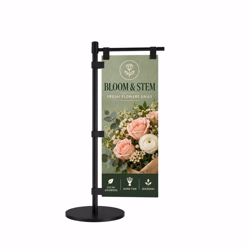 Polyester Mini Desk Flag