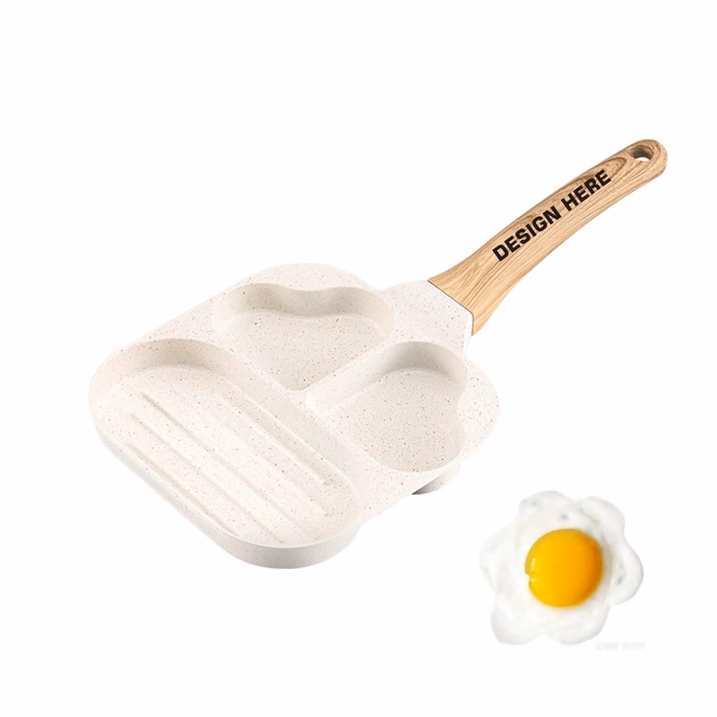 20MOQ 3 Section Medical Stone Grill Pan