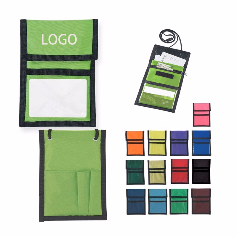 Nylon Multi-Pocket Credential Wallet