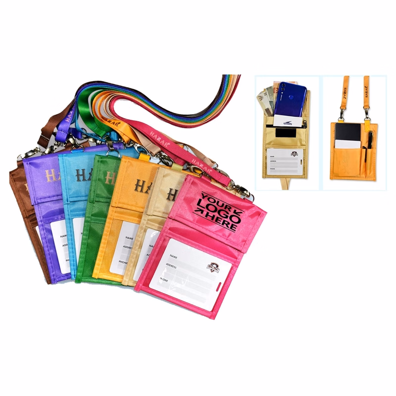 Passport or Trade Show Badge & Travel Wallets