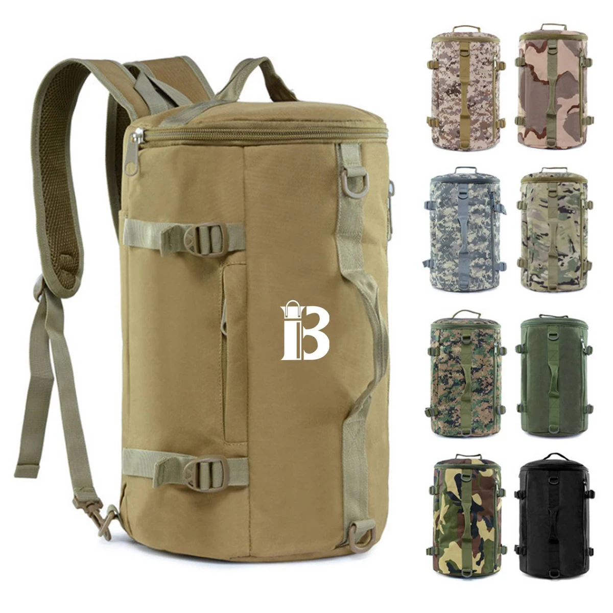 Military Tactical Backpack CrossbodyCamouflage Sports Bag 1