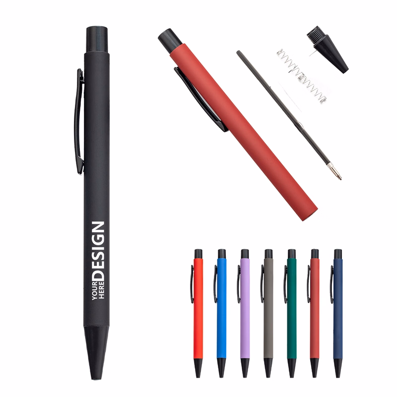 Branded Aluminum Shaft Ballpoint Pen