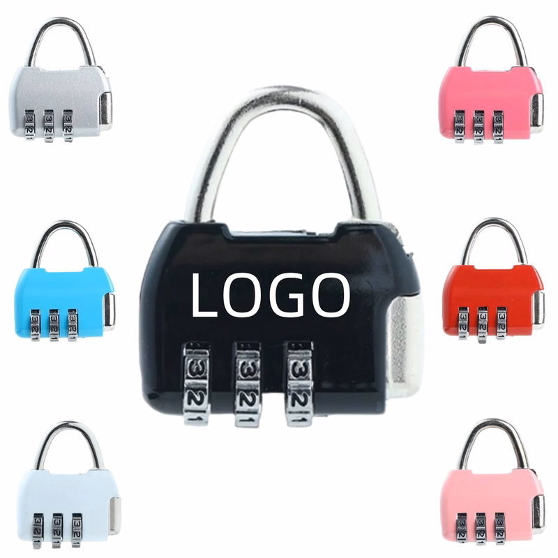 Mini 3-Digit Combination Padlock
