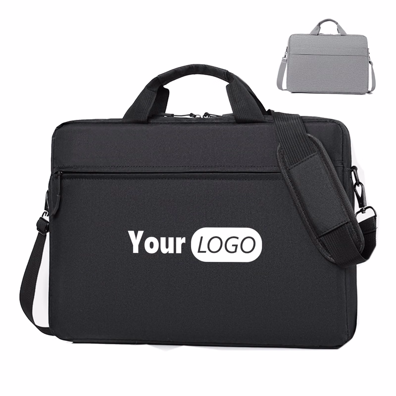 Polyester Laptop Bag Classic Slim Briefcase Messenger Bag