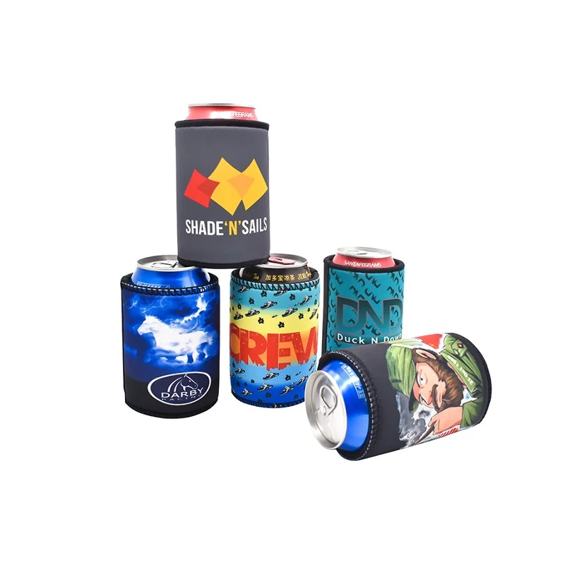 Full Color Thick Neoprene Can Cooler 1