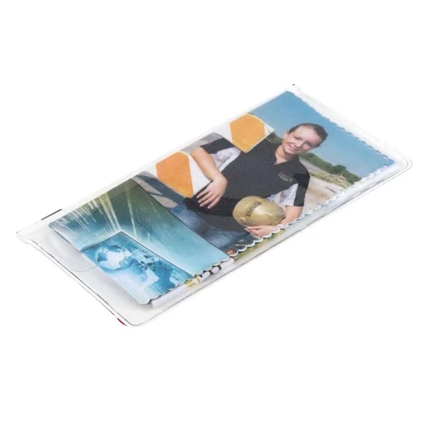 Large Ultra Opper Fiber Cloth In Vinyl Pouch (10"x 10") - Full-Color 1