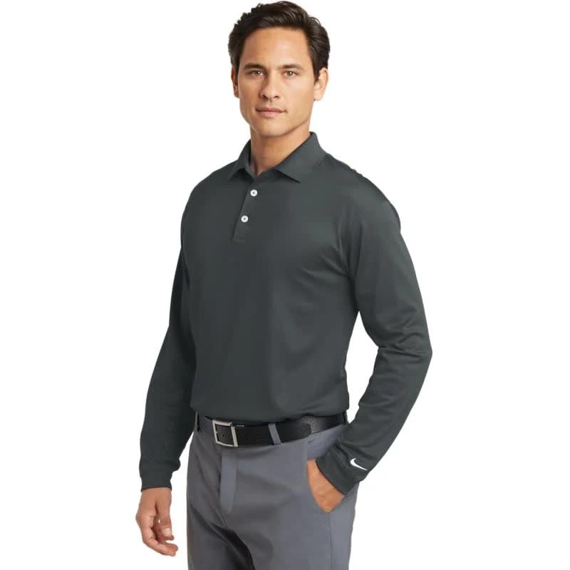 Nike Tall Long Sleeve Dri-FIT Stretch Tech Polo. 1