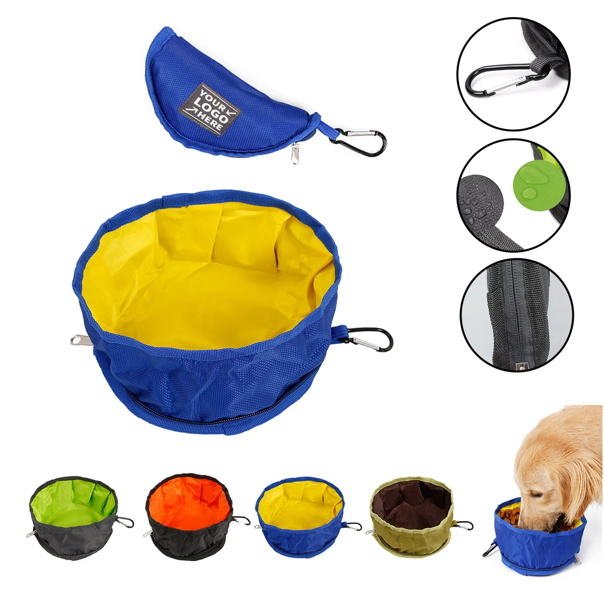 Collapsible Nylon Pet Bowl 1