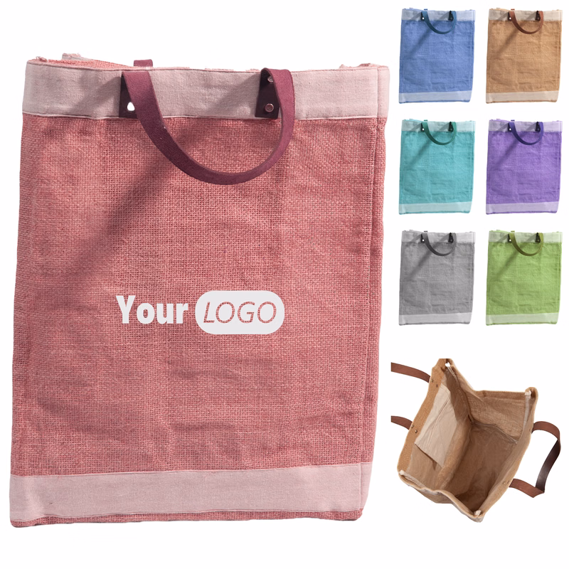 Nylon Stylish Eco-Friendly Jute Tote