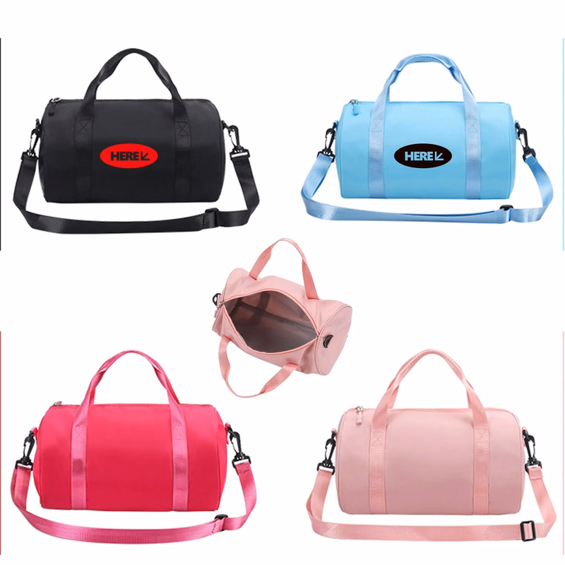MOQ10 Cylindrical Shape Sport Duffel Bag