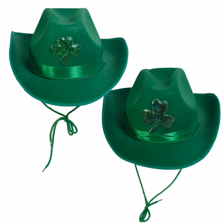 St. Patrick's Day Cowboy Hats
