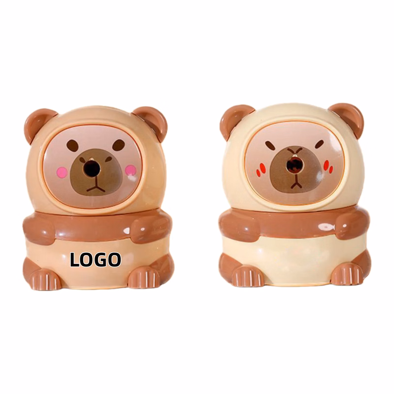 Kaba Bear Hand-Crank Pencil Sharpener, safe and sustainable