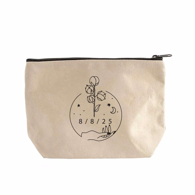 Lakewood Eco Canvas Cosmetic Pouch