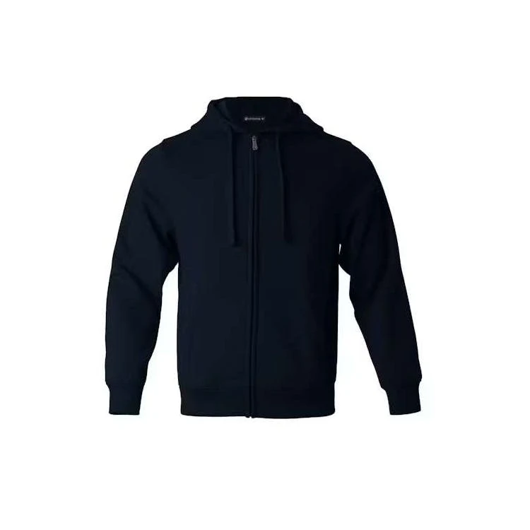Fleece Full Zip Hoodies - Size Large Navy, custom hoodie or sweatshirt with logo imprint 1