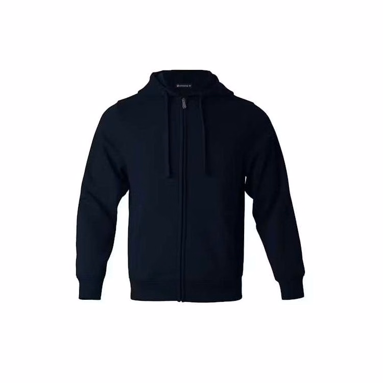 Fleece Full Zip Hoodies - Size Large Navy