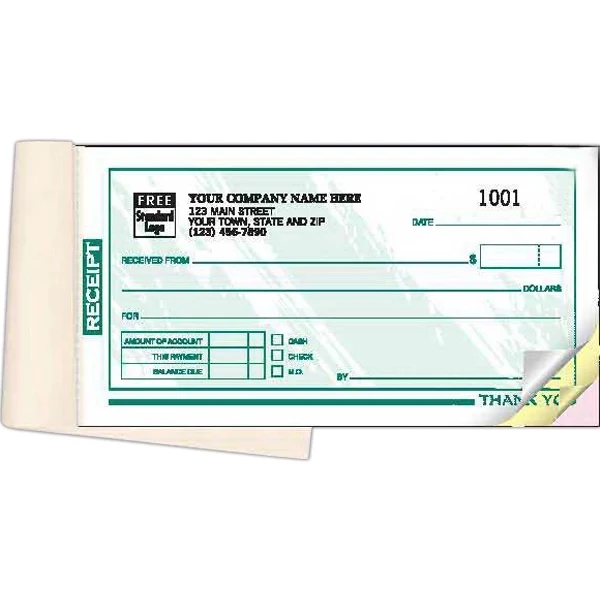 Receipts, Booked, Small 1