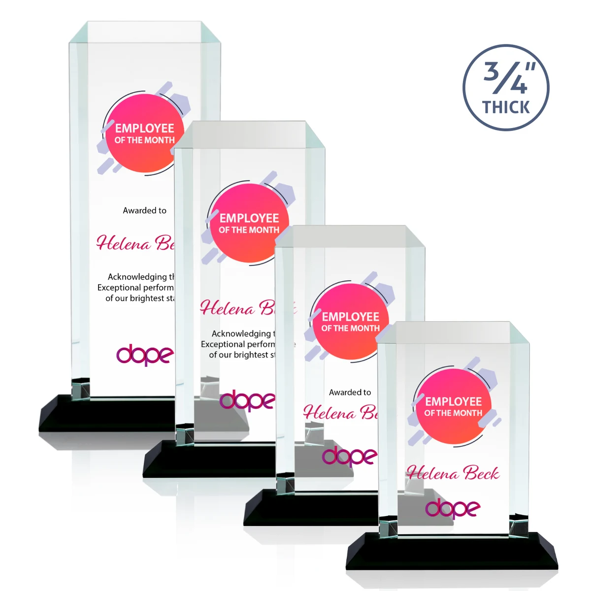 Dalton VividPrint™ Award - Black 1