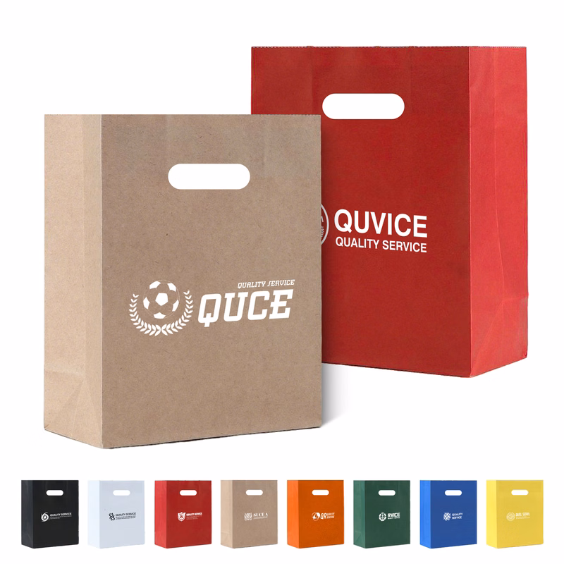 250gsm Vertical White Cardboard Tote Bag