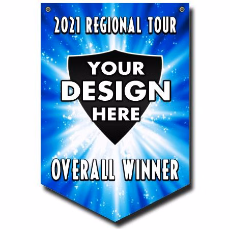 Custom Banners, 6x10" Clothe material with sealed