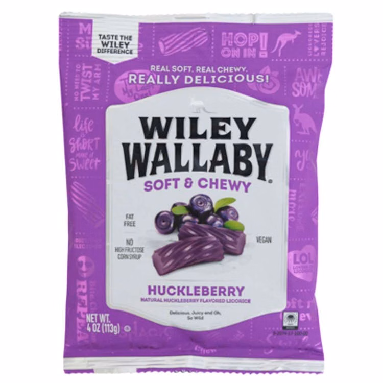 Wiley Wallaby Huckleberry Licorice