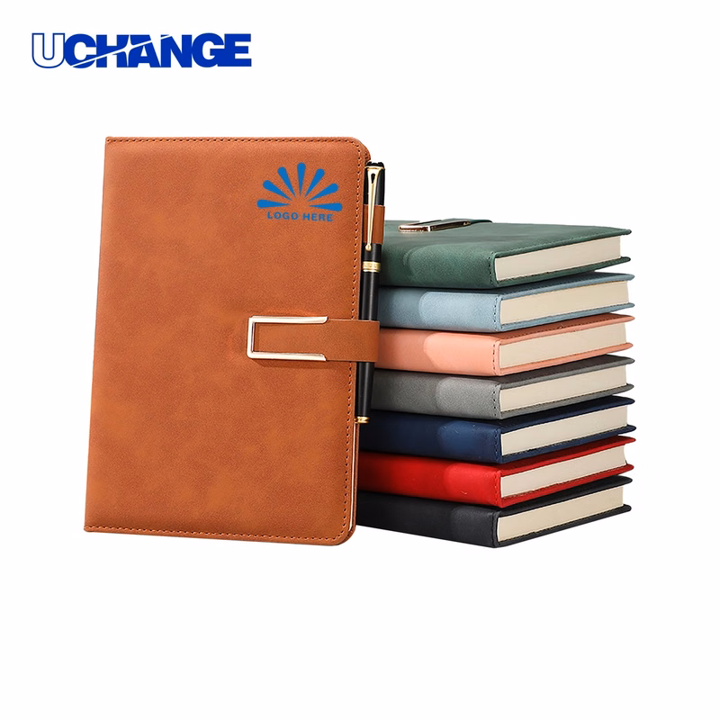 A5 PU Leather Hardcover Notebook