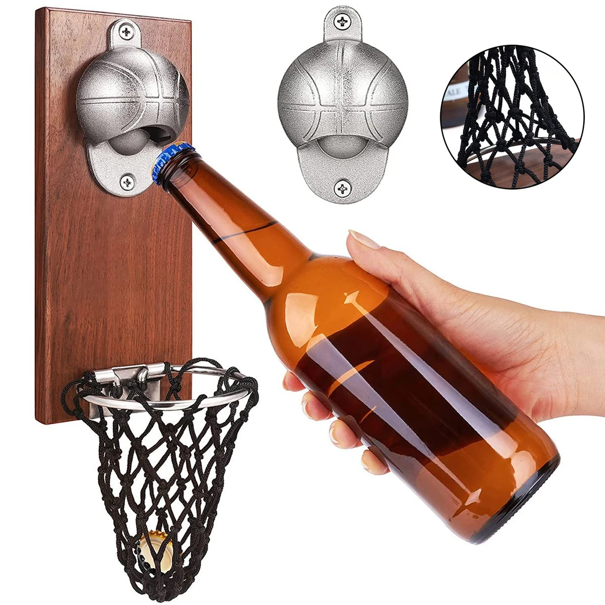 Magnetic Wall Mounted Bottle Opener 1