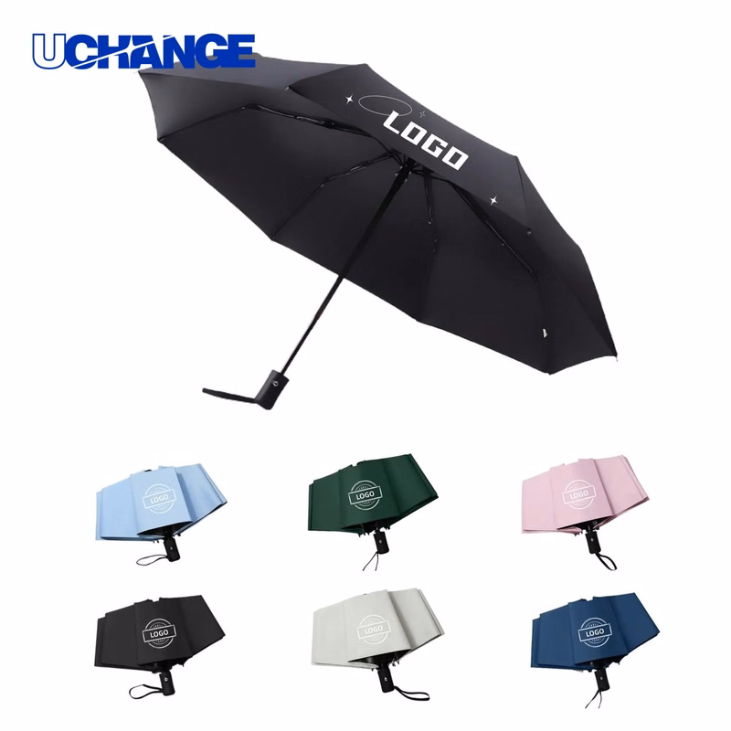 Arc Folding Umbrella Rain Parasol