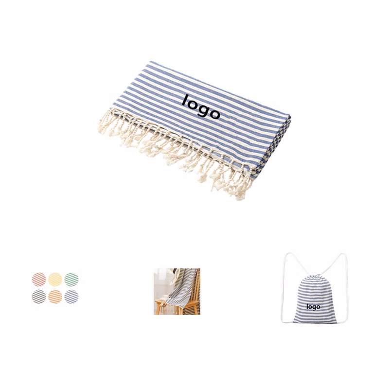 Resort Stripe Turkish Beach Towel