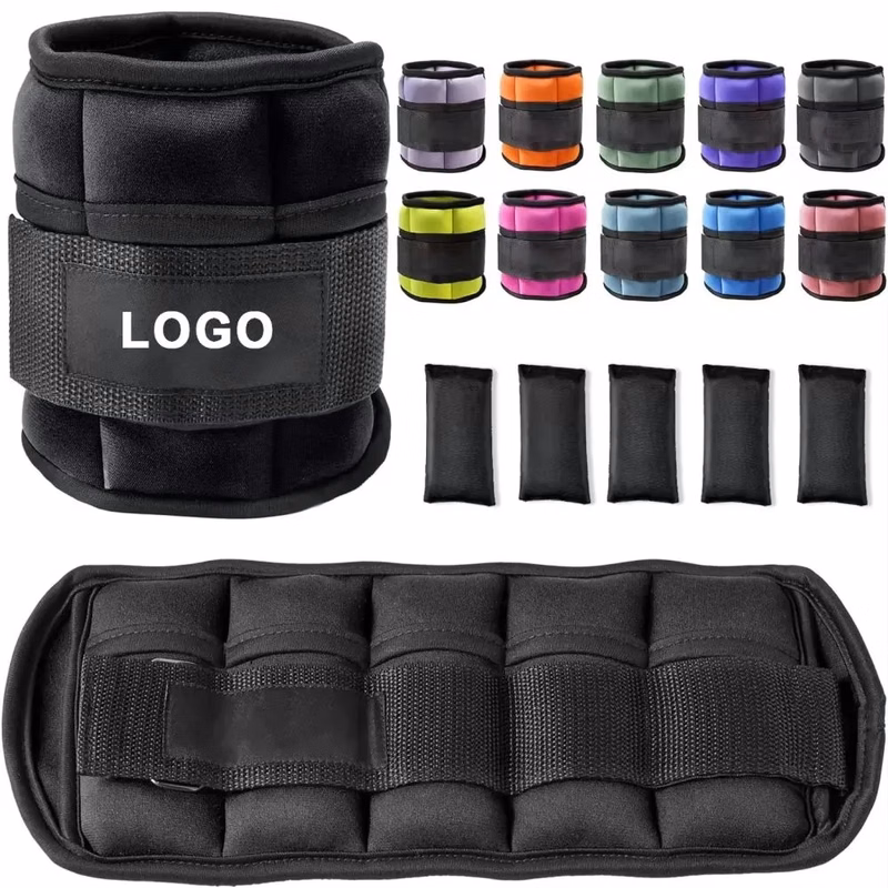 Adjustable Ankle Weights Set