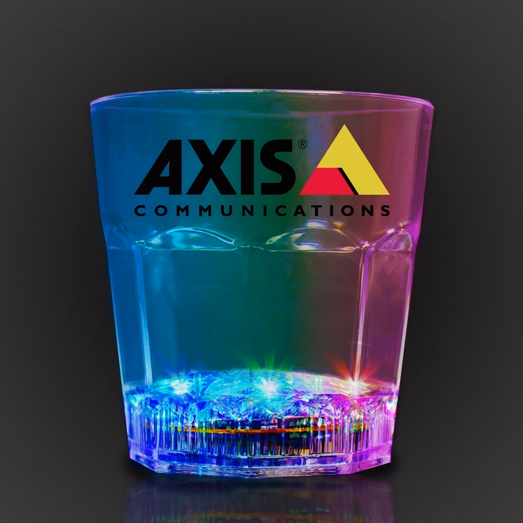 8 oz. Light Up LED Rocks Glass