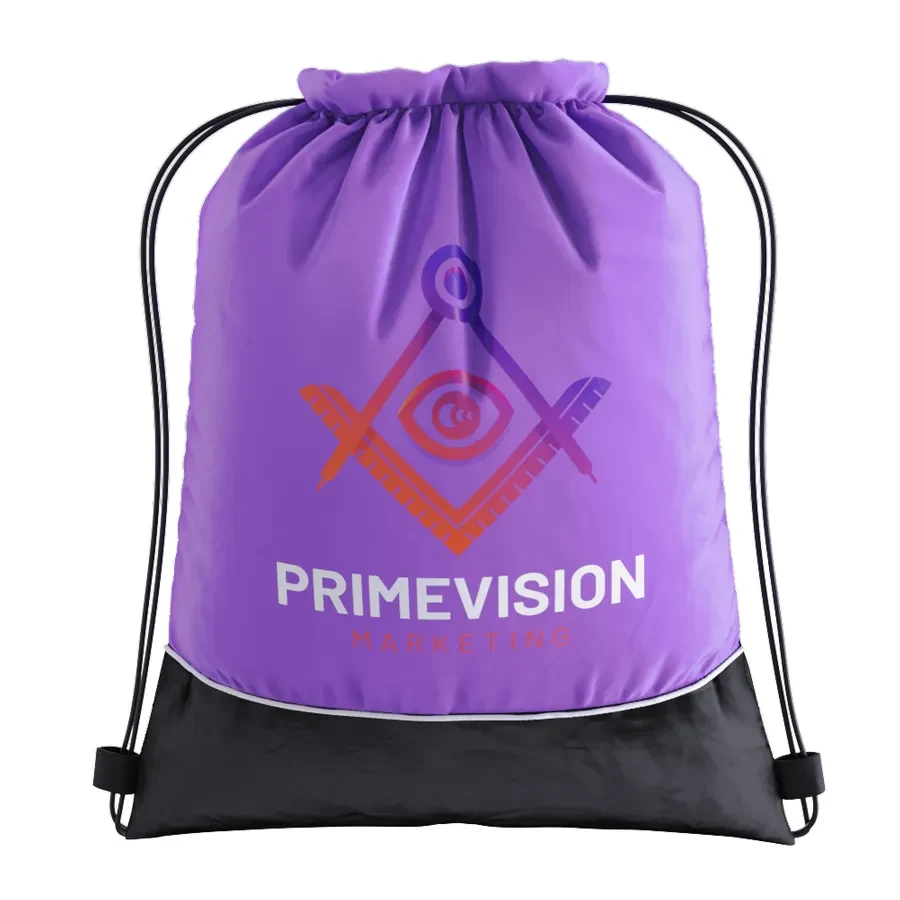 Two-tone Drawstring Bag 1
