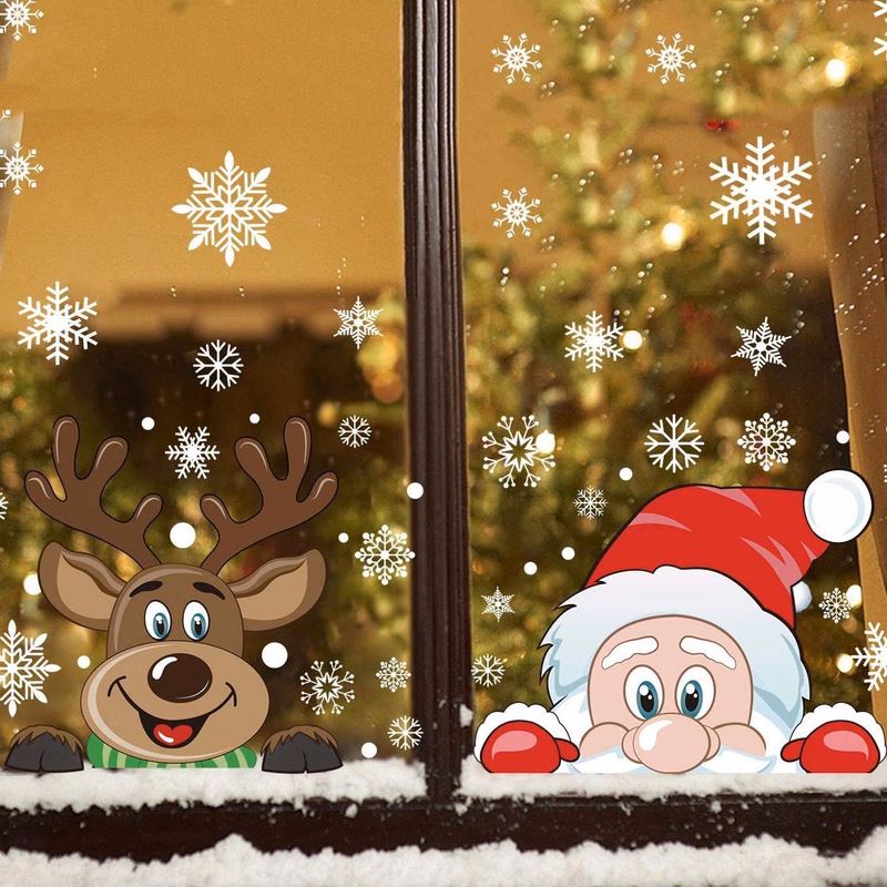 Christmas Snowflake Window Glass Sticker