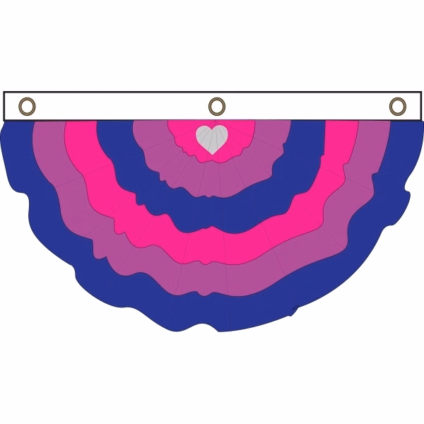 Biromantic Pleated Full Fan