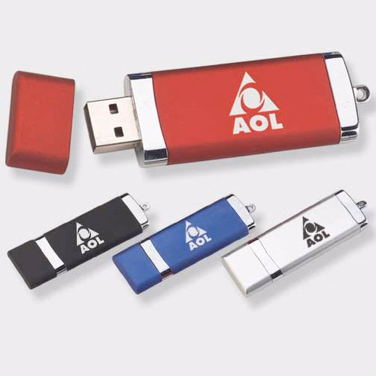 Traveler USB flash drive keychain