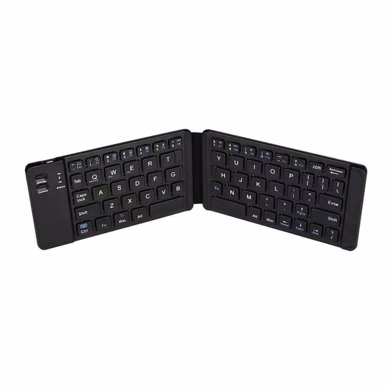 Lightweight Folding Keyboard w/Rechargeable Battery