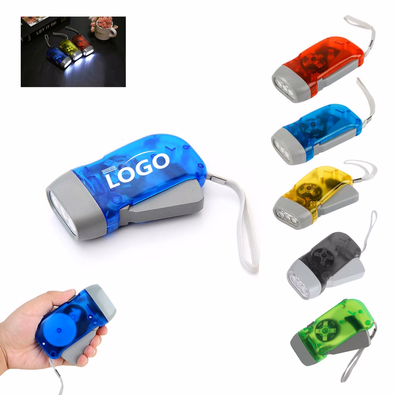 Portable Hand Press Flashlight for Outdoor Activities MOQ 50