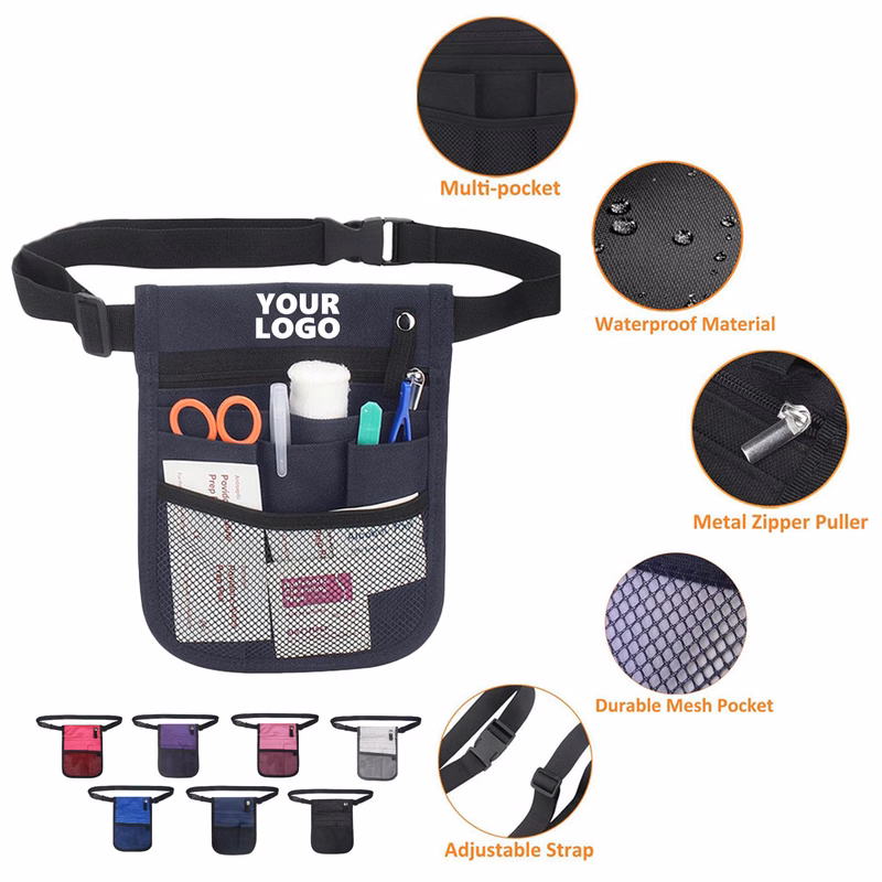 Multifunctional Adjustable Belt Nurse Waist Pouch