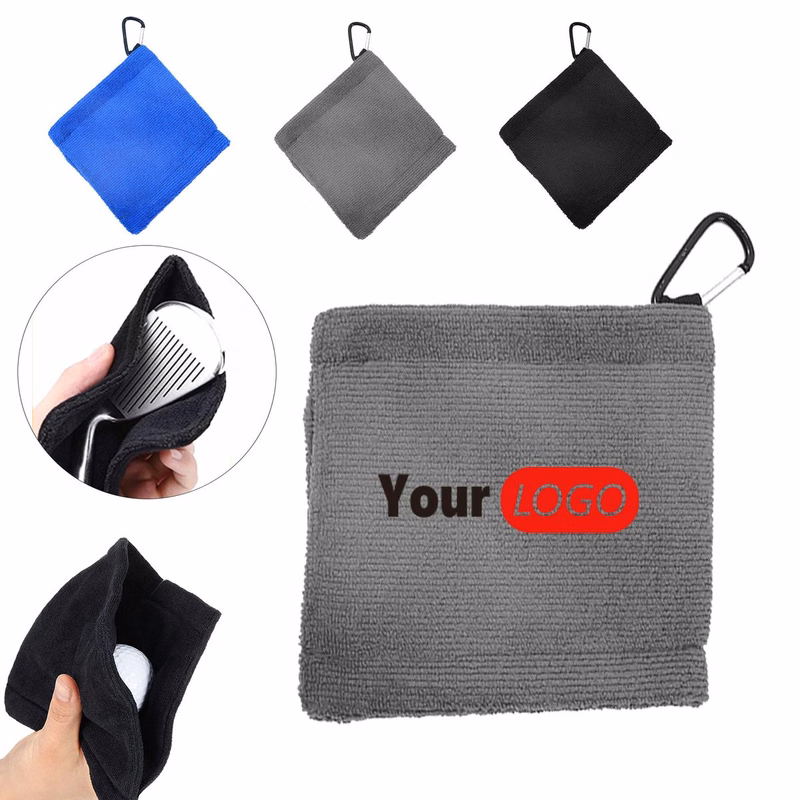 Carabiner Golf Cleaning Cloth