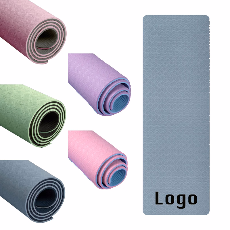 Two-Color Tpe Yoga Mat
