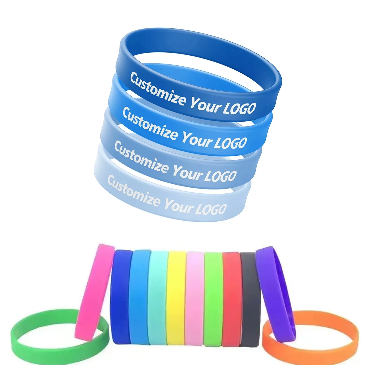Silicone Rubber Sport Wristband 1