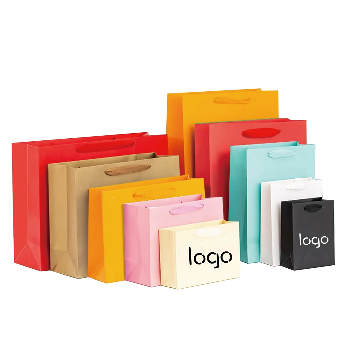 Premium Matte Laminated White Cardstock Tote Bag 1