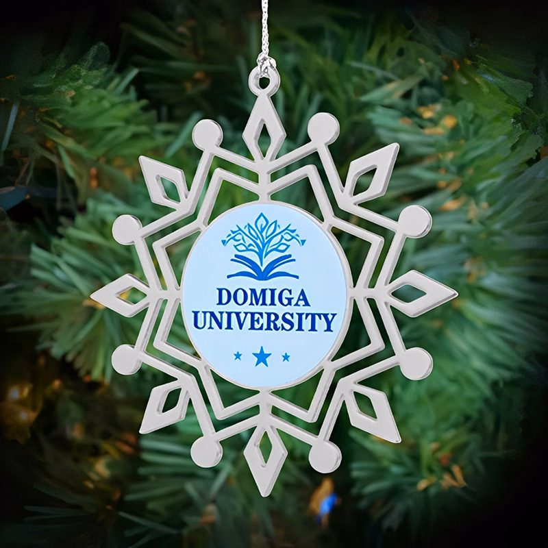 Snowflake Holiday Ornament