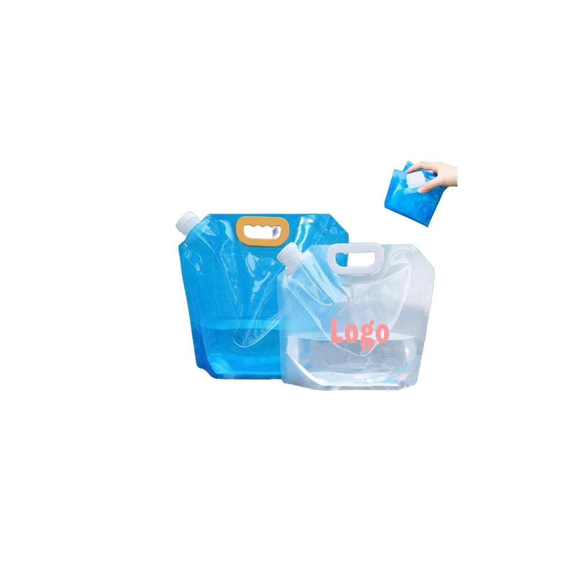 1.3/2.6 Gallon Collapsible Water Container Bag 1