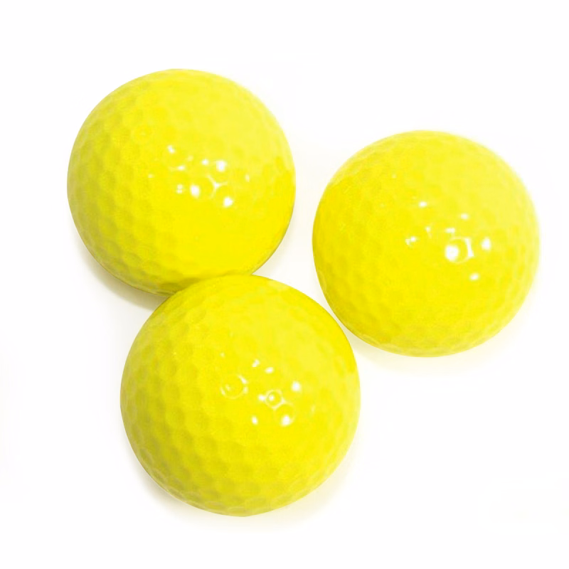 Yellow Color Golf Balls